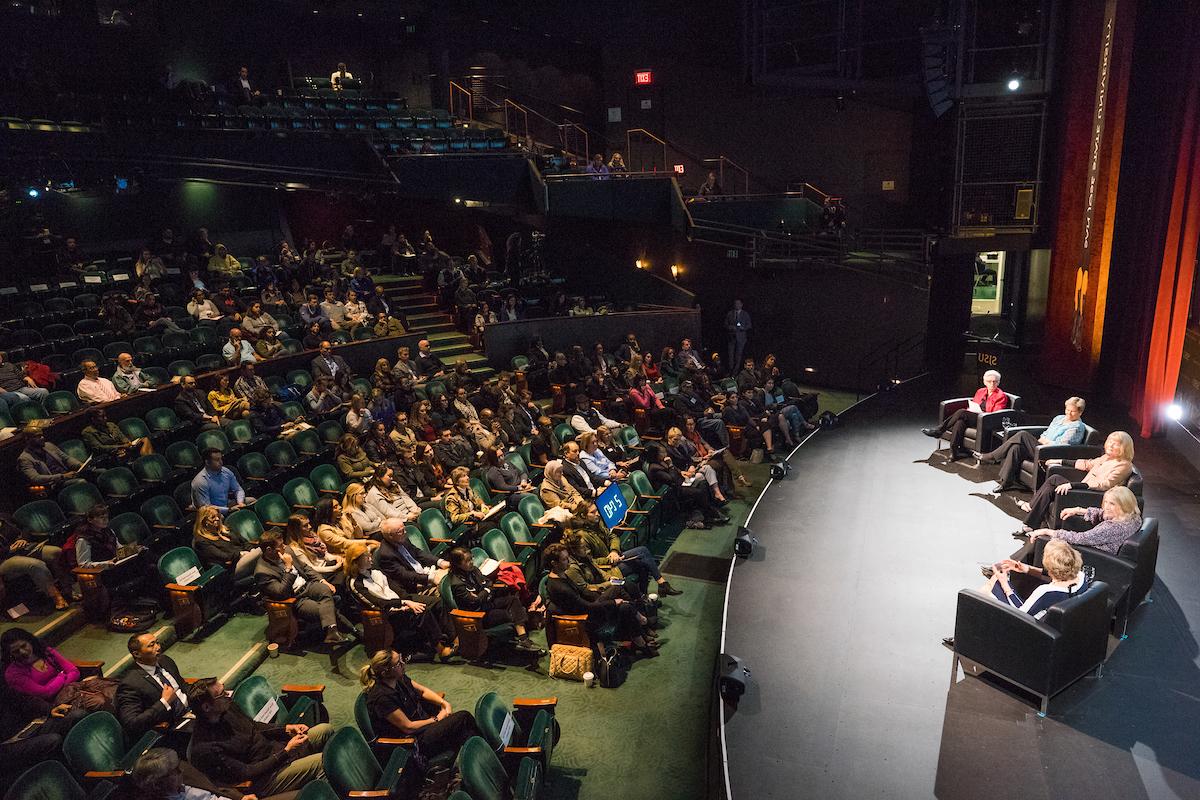 Event gathering at the Hammer Theater Center